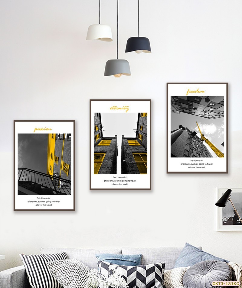 Kiến trúc thành phố- màu tương phản CKT3-131KG